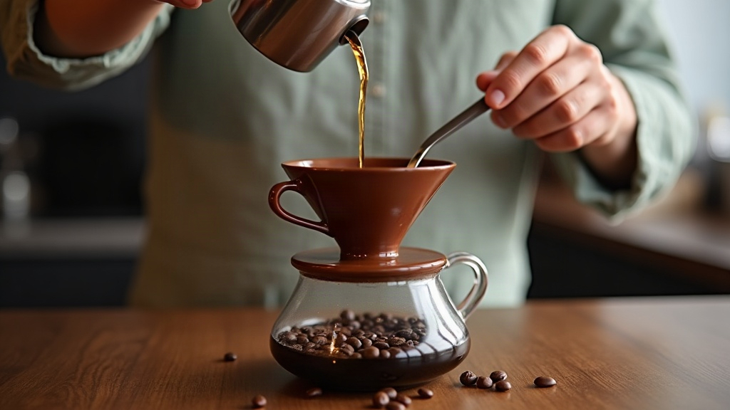 Coffee Bloom Timing for Anaerobic Natural Beans in a Ceramic Dripper
